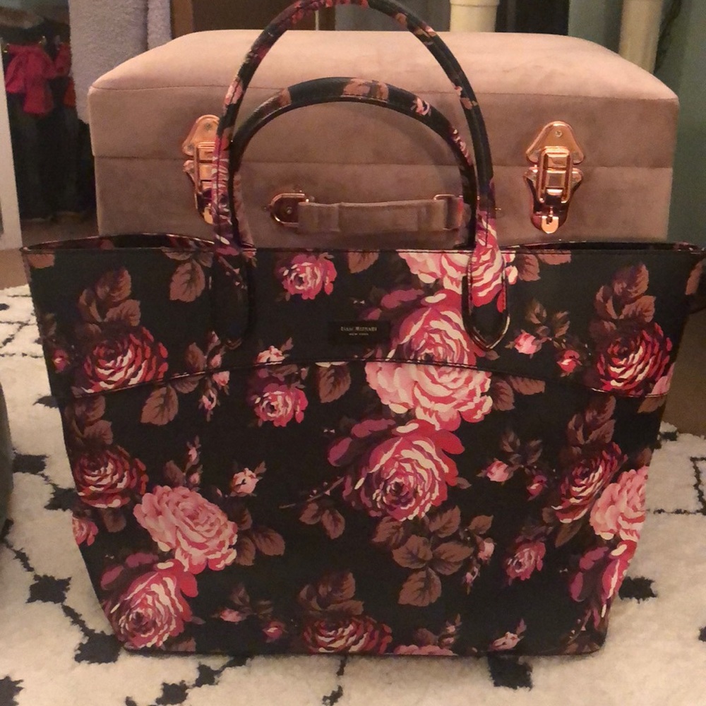 Isaac Mizrahi Floral Tote